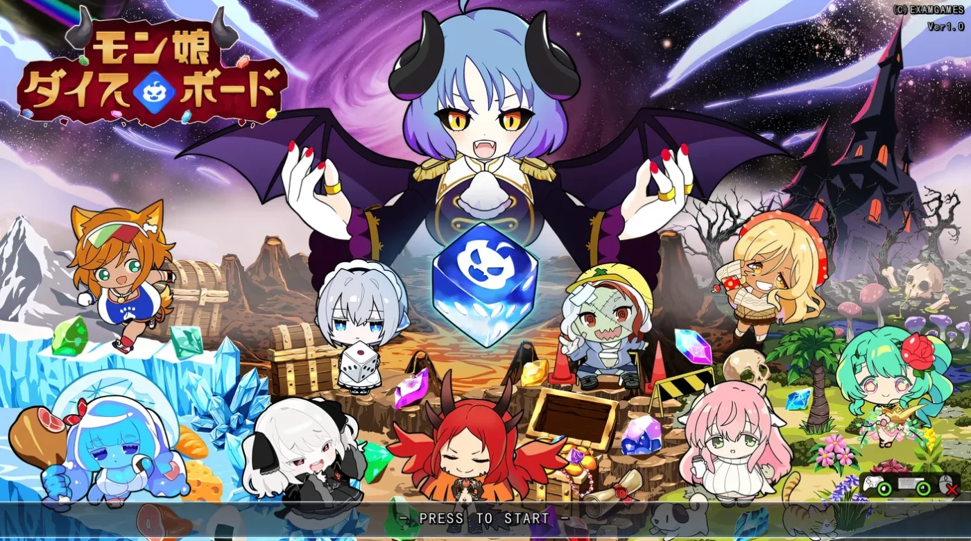 魔物娘骰子棋盘 挂载AI汉化版+存档 [新作/620.2M]